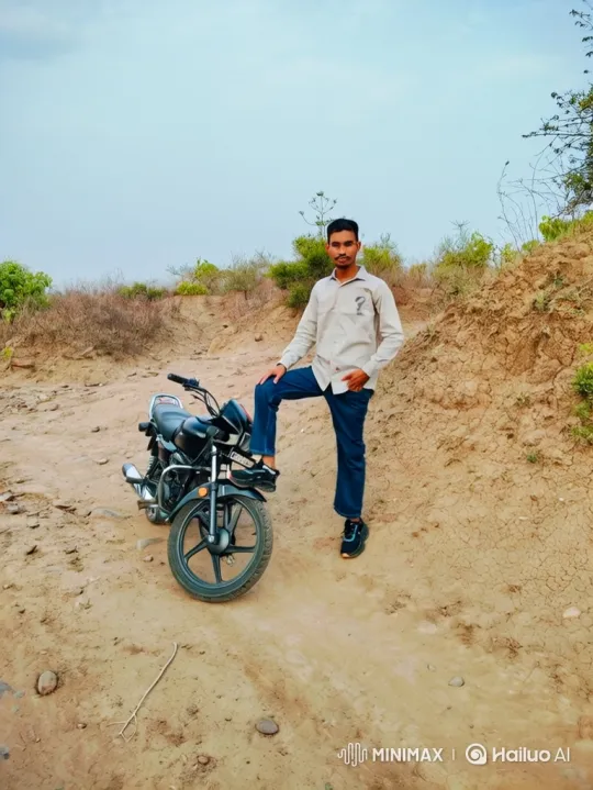 Young Man Meets Narendra Modi in Dusty Rural Scene – AI Generated Video | Hailuo AI