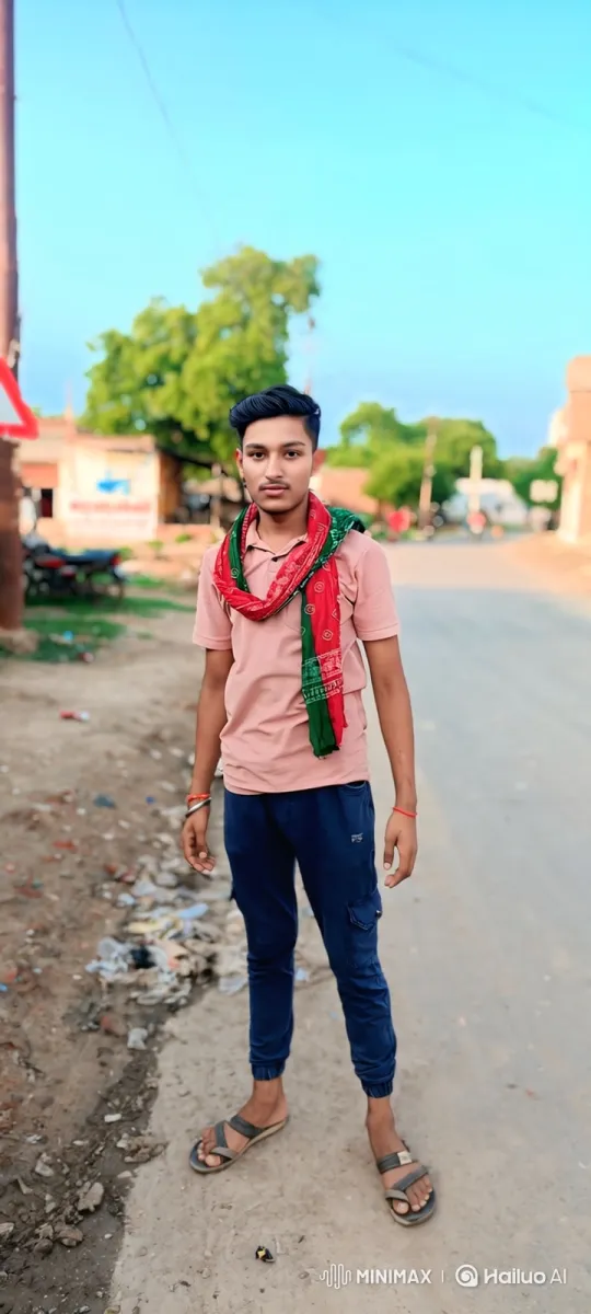 Young Man Meets Narendra Modi on Village Road – AI Generated Video | Hailuo AI