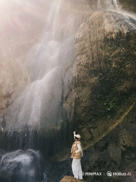 Journey from Earth's Waterfall to Cosmic Vista – AI Generated Video | Hailuo AI