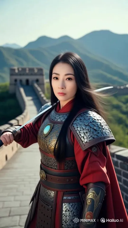 Warrior Ready to Battle for World Salvation – AI Generated Video | Hailuo AI