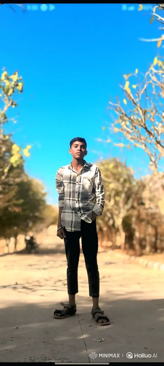 Young Man Meets Distinguished Figure on Dusty Path – AI Generated Video | Hailuo AI