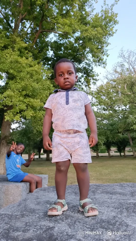 Boy Transforms into Police Officer, Boards Helicopter – AI Generated Video | Hailuo AI