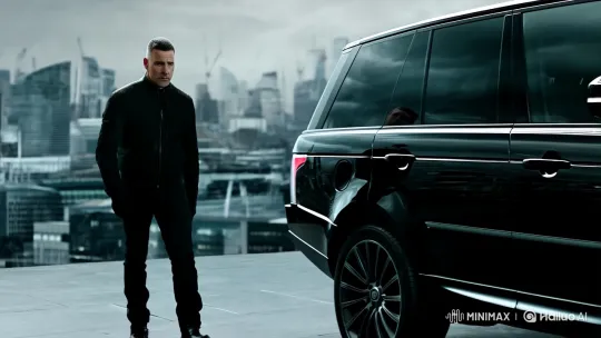 Gangster Prepares for Action in London Streetscape – AI Generated Video | Hailuo AI