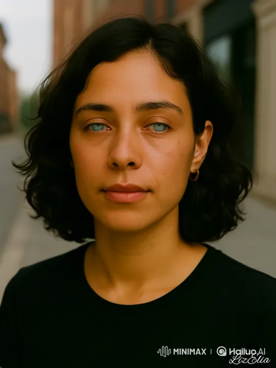 Young Blind Woman Shares Her Story with Expressive Face – AI Generated Video | Hailuo AI