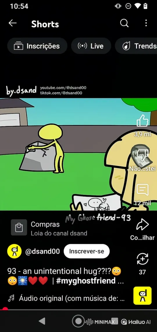 Animated Interaction Between Characters in a Backyard Scene – AI Generated Video | Hailuo AI