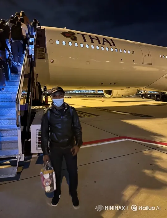 Man Boards Ferrari from Airport Tarmac – AI Generated Video | Hailuo AI