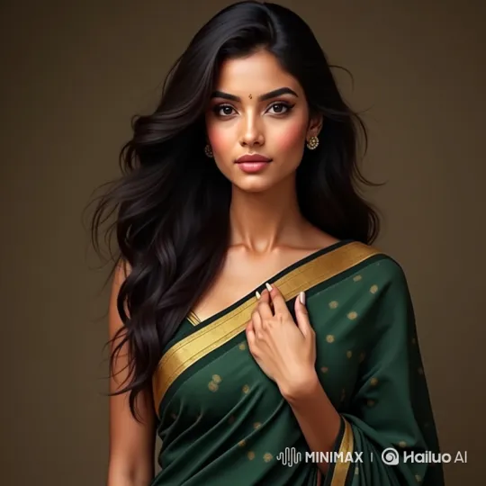 Elegant Woman Showcases Grace in Luxury Fashion Video – AI Generated Video | Hailuo AI