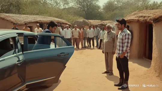 Famous Doctor's Emotional Homecoming to Village – AI Generated Video | Hailuo AI