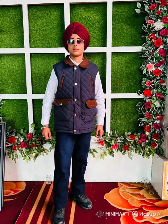Young Boy Meets Man Resembling PM in Formal Setting – AI Generated Video | Hailuo AI