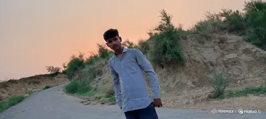 Young Man Meets Prime Minister on Curved Road at Dusk – AI Generated Video | Hailuo AI