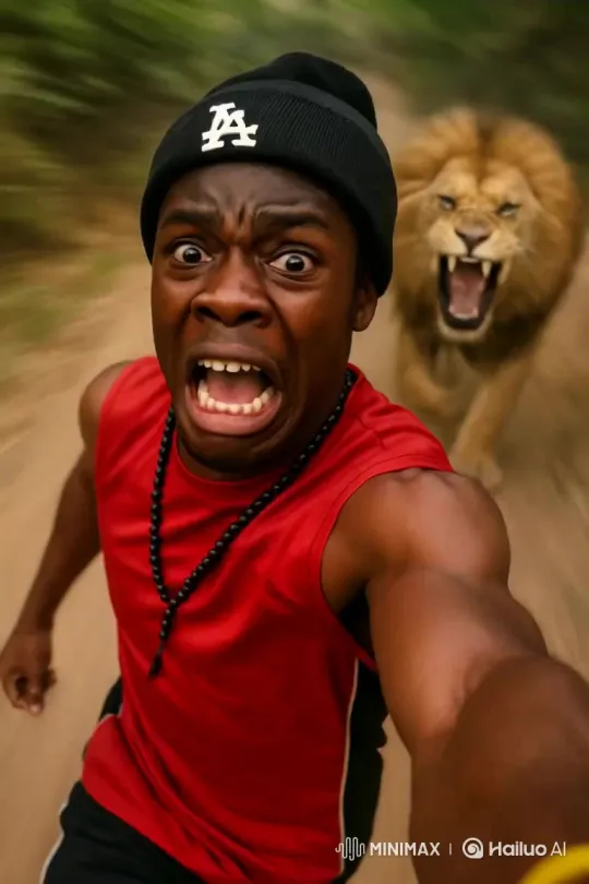 African King of the Savanna – AI Generated Video | Hailuo AI