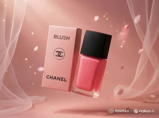 Enchanting Blush: Feminine Luxury in Soft Focus – AI Generated Video | Hailuo AI
