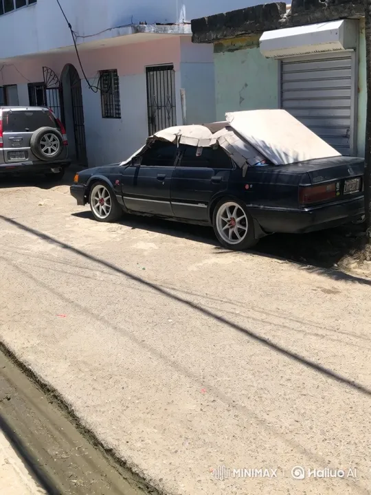 Departing Sedan Leaves Quiet Street – AI Generated Video | Hailuo AI