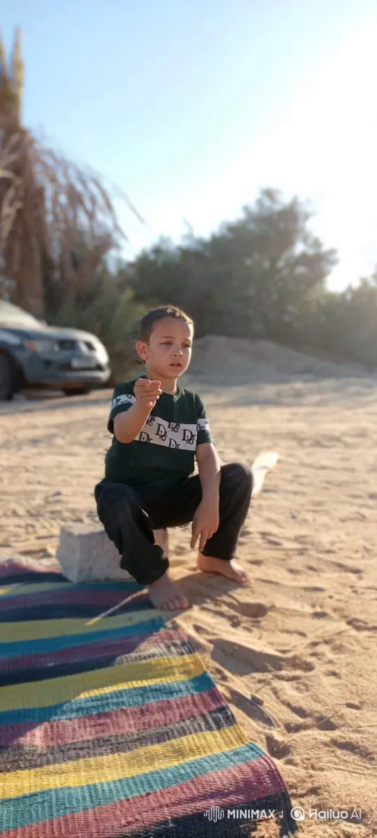 Young Boy's Run Ends in Collision with Car – AI Generated Video | Hailuo AI