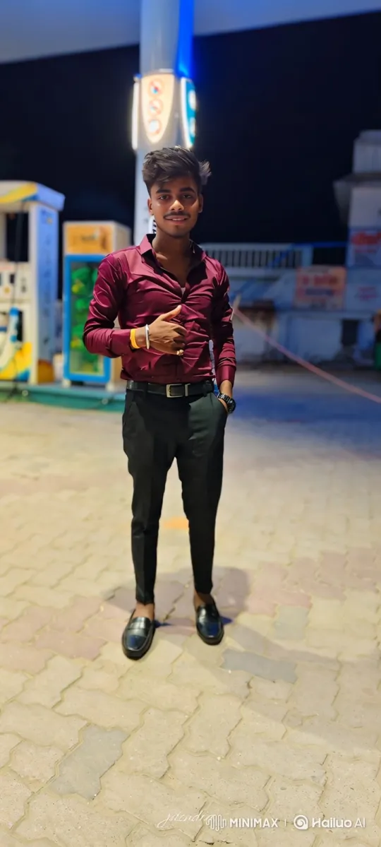 Young Man Meets Political Figure at Night Gas Station – AI Generated Video | Hailuo AI