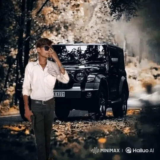 Young Man Meets Narendra Modi Amidst Woods – AI Generated Video | Hailuo AI