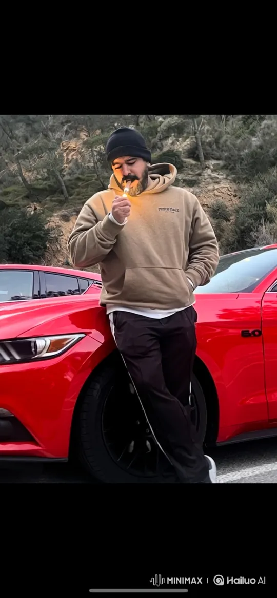 Man in Beanie Meets PM Modi Lookalike by Luxury Car – AI Generated Video | Hailuo AI