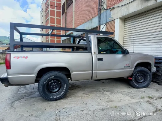 Pickup Truck Lowering Its Suspension on Uneven Concrete – AI Generated Video | Hailuo AI