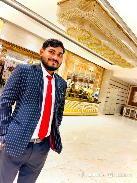 Young Couple Shares Intimate Moment in Opulent Hall – AI Generated Video | Hailuo AI
