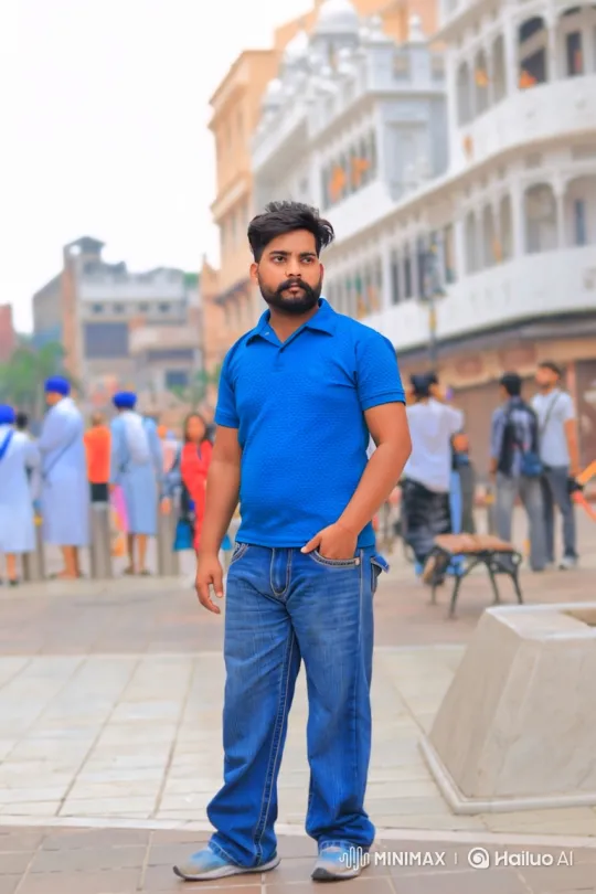 Young Man Meets Figure Resembling PM Modi in Video – AI Generated Video | Hailuo AI
