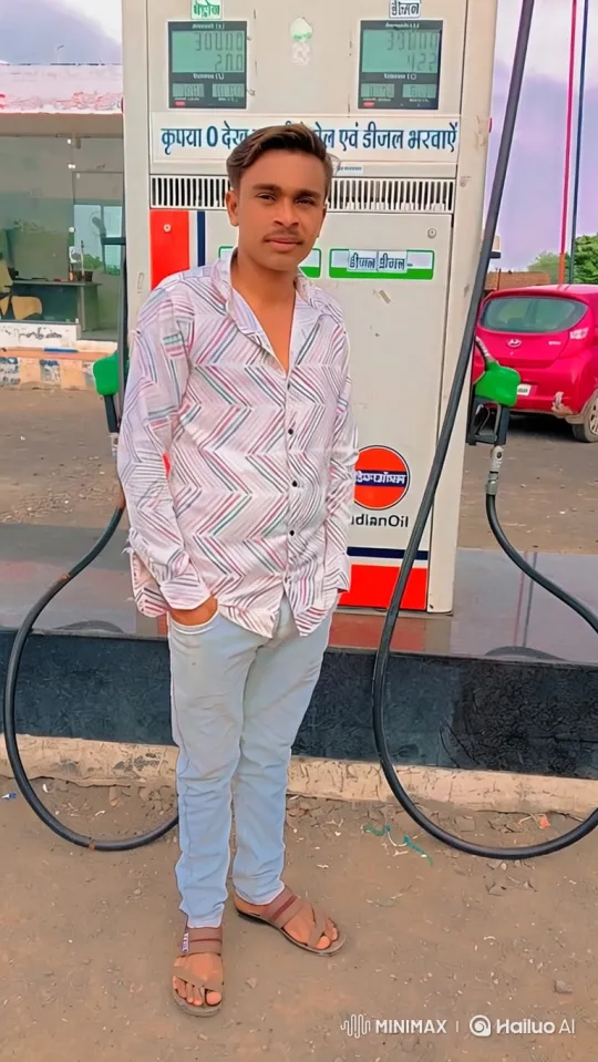 Young Man Meets Indian PM at Gas Station – AI Generated Video | Hailuo AI