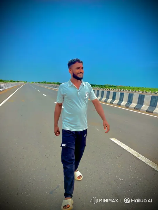 Young Man Meets Rahul Gandhi on Empty Highway – AI Generated Video | Hailuo AI