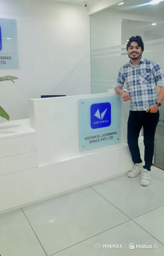 Man Enters Branded Car Outside Modern Office – AI Generated Video | Hailuo AI