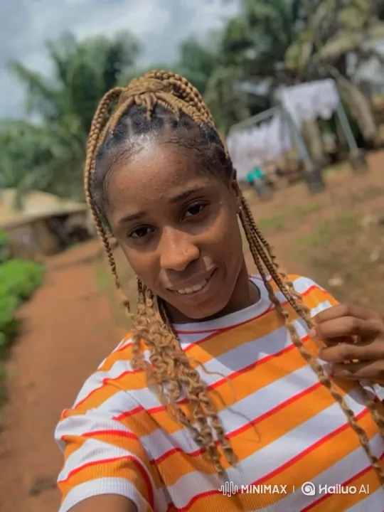 Young Black Woman's Journey to UK and Marriage – AI Generated Video | Hailuo AI