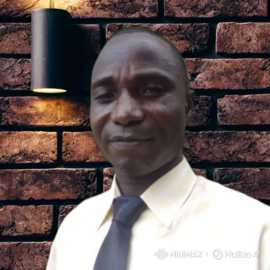 Man's Face Focused in Slow Zoom with Warm Lighting – AI Generated Video | Hailuo AI