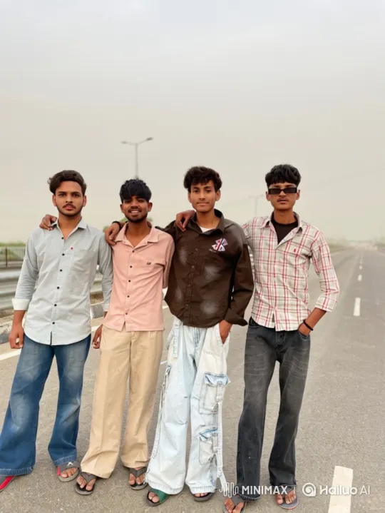 Young Men Surprised by Police and Handcuffed on Road – AI Generated Video | Hailuo AI