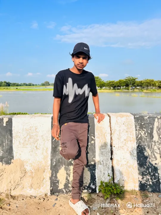 Young Man Meets Narendra Modi by Calm Water – AI Generated Video | Hailuo AI