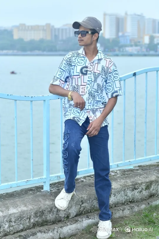 Young Man Meets Formal Passenger by Rolls Royce at Waterfront – AI Generated Video | Hailuo AI