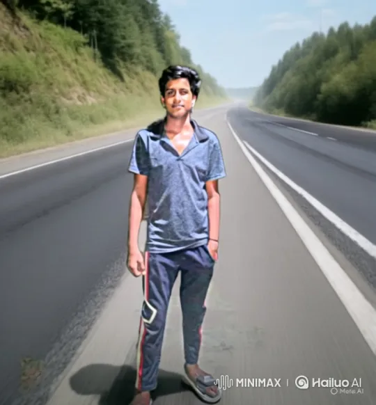 Young Man Meets PM Modi on Deserted Road – AI Generated Video | Hailuo AI
