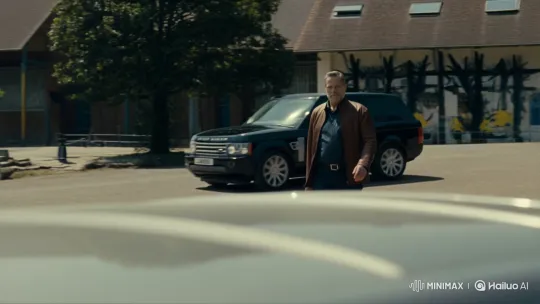London Gangster Mimics Actor, Enters Black Range Rover – AI Generated Video | Hailuo AI