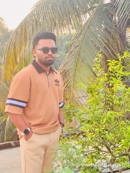 Young Couple Shares Silent Moment in Golden Hour Park – AI Generated Video | Hailuo AI