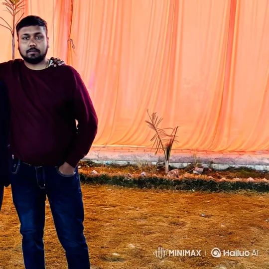 Businessman Meets Man in Open Field – AI Generated Video | Hailuo AI