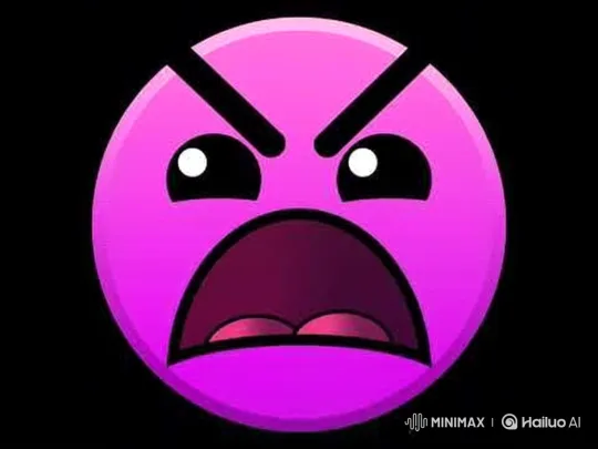 Angry to Fearful: Pink Character's Defeat and Leap into Lava – AI Generated Video | Hailuo AI