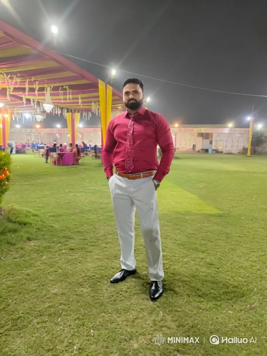 Indian Prime Minister Narendra Modi Exchanges Phones with Man at Night Event – AI Generated Video | Hailuo AI