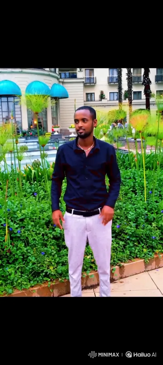 Yehannes Kebede in Serene Courtyard Setting – AI Generated Video | Hailuo AI