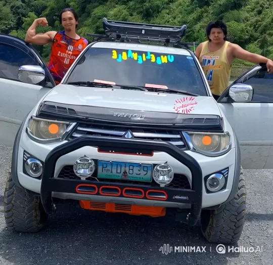 Modified Pickup Truck High-Angle Drift on Gravel Road – AI Generated Video | Hailuo AI