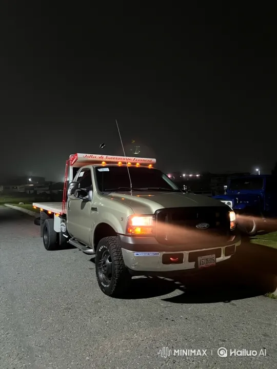 Ford Super Duty Air Suspension Lowering Demonstration – AI Generated Video | Hailuo AI