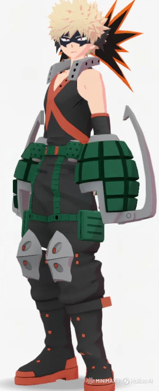 Young Hero Prepares to Unleash Energy Blast – AI Generated Video | Hailuo AI