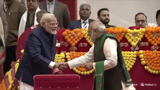 Meeting with Modi: A Close-Up Handshake – AI Generated Video | Hailuo AI