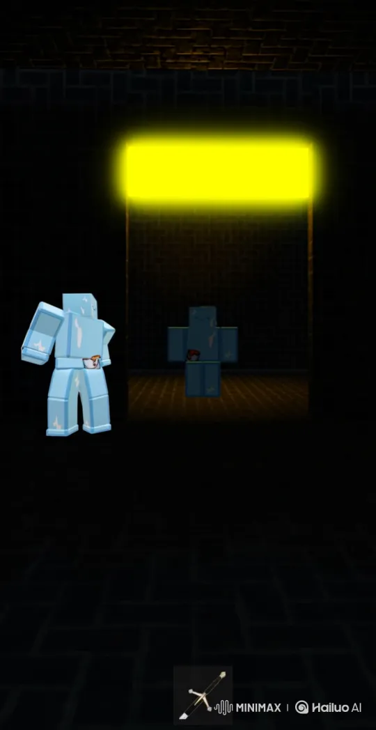 Ice Shard Attack in a Corridor Scene – AI Generated Video | Hailuo AI