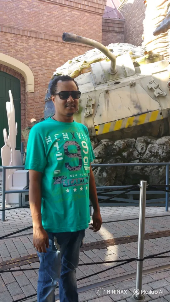 Off-Duty Hero: Calm Amidst the Chaos – AI Generated Video | Hailuo AI
