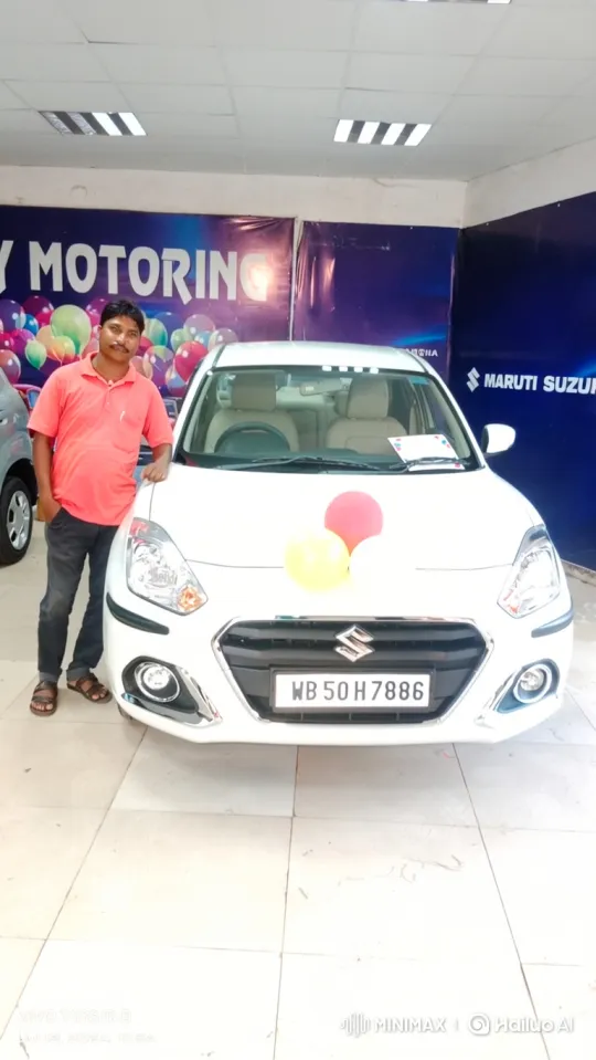 Man Proudly Showcases New Sedan in Car Showroom – AI Generated Video | Hailuo AI