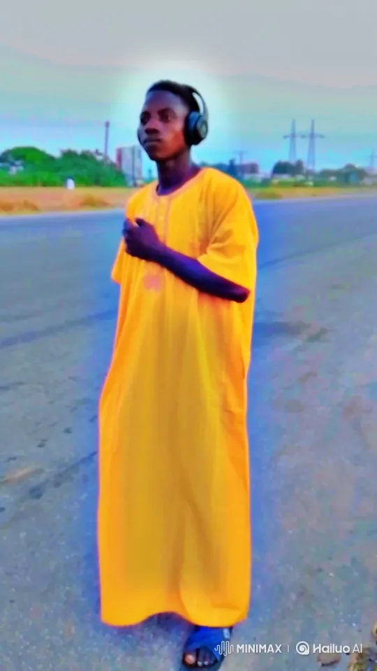 Young Man Called by Luxury Sedan, Evening Road Scene – AI Generated Video | Hailuo AI