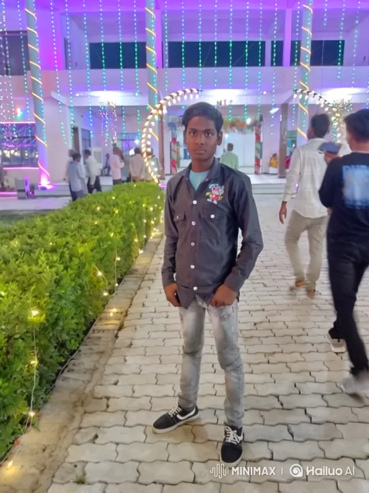 Young Man Meets Indian Prime Minister at Nighttime Celebration – AI Generated Video | Hailuo AI