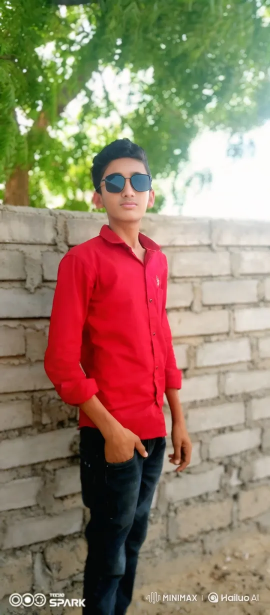 Young Man Poses Casually in Outdoor Setting – AI Generated Video | Hailuo AI