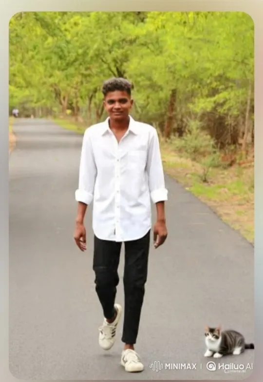Young Man Meets Prime Minister Lookalike on Lush Road – AI Generated Video | Hailuo AI